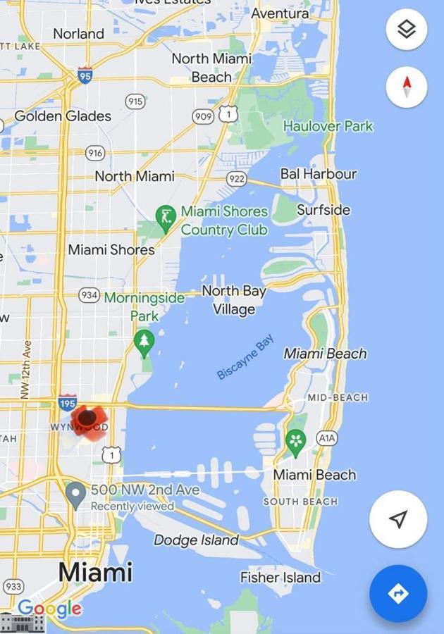 Nice 2 Twin Bedroom - Best Central Location In Miami - Luggage Storage, Parking And Laundry For Free!!!! Eksteriør billede